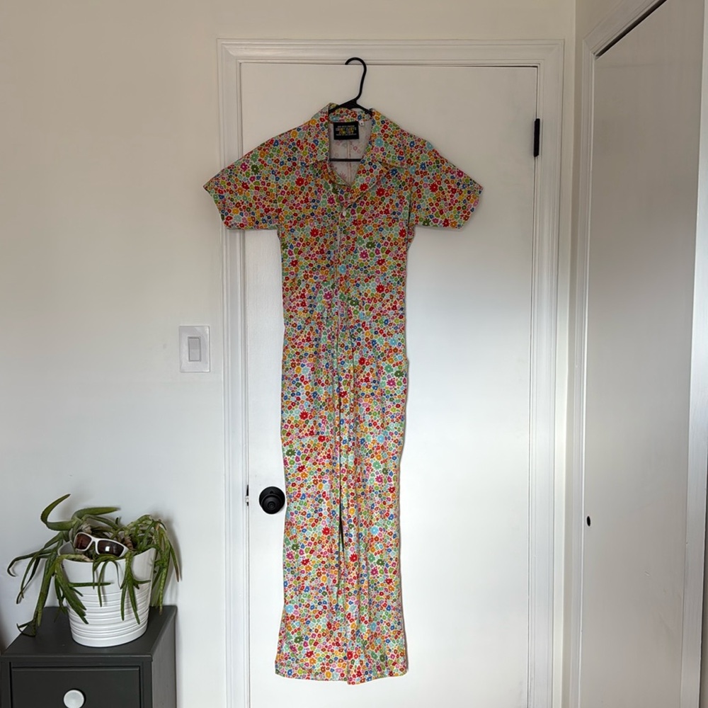 Big Bud Press Rainbow Blossom jumpsuit - S